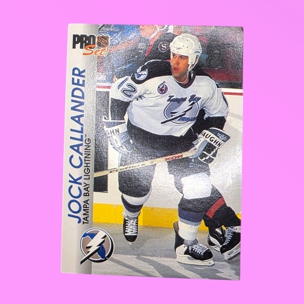 NHL 1992-93 Jock Callander Tampa Bay Lightning #175 Pro Set Hockey Card